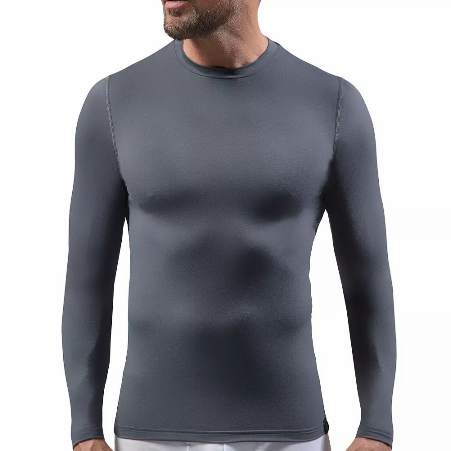 Underwear * | Men'S Heat Holders X-Warm Base Layer Microfleece Thermal Top