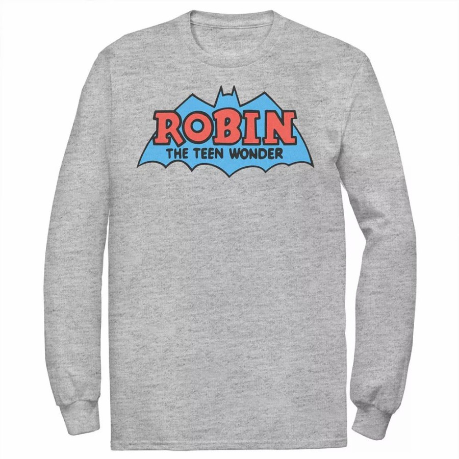 Tops * | Men'S Dc Comics Robin The Teen Wonder Classic Logo Tee