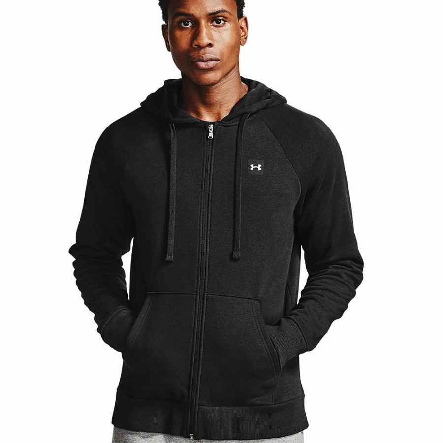 Tops * | Men'S Under Armour Rival Fleece Full-Zip Hoodie