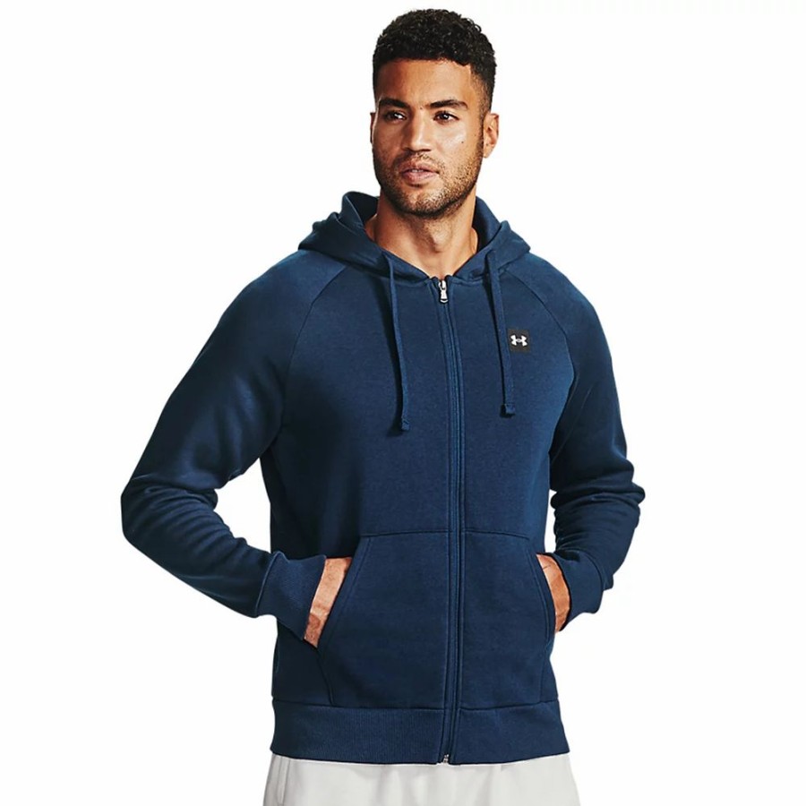 Tops * | Men'S Under Armour Rival Fleece Full-Zip Hoodie