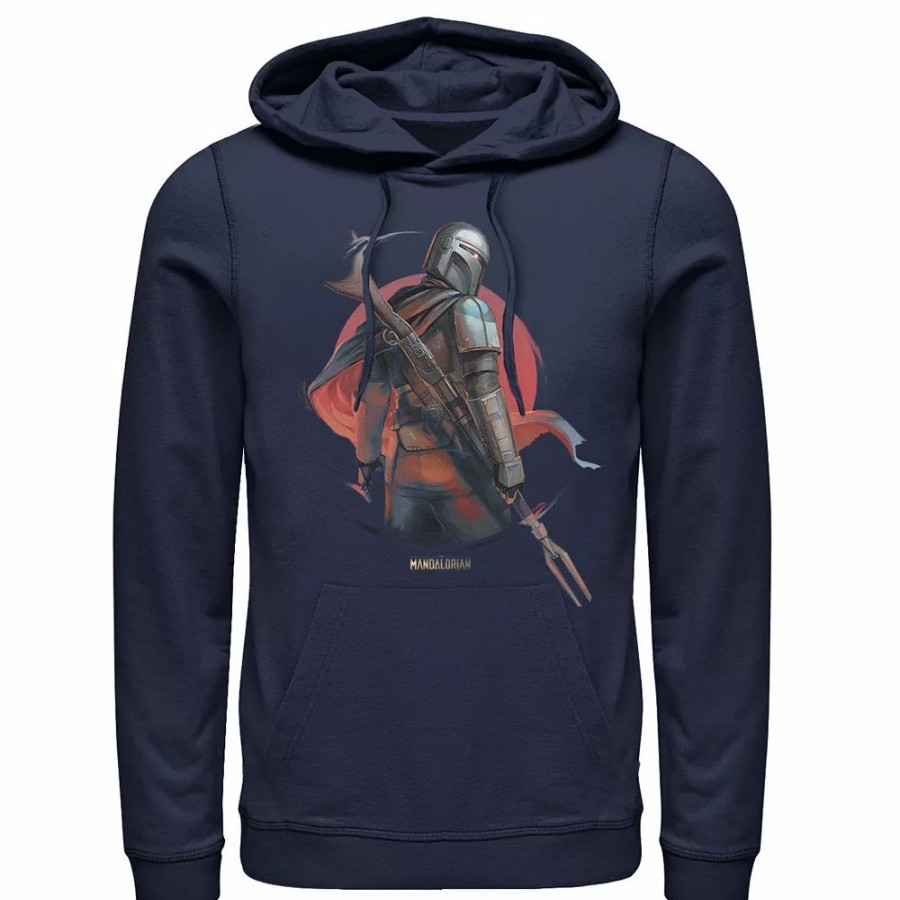 Tops * | Men'S Star Wars The Mandalorian Dusty Sunset Hoodie