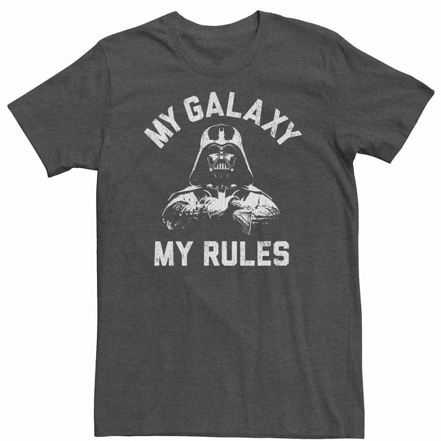 Tops * | Big & Tall Star Wars Darth Vader My Galaxy My Rules Tee