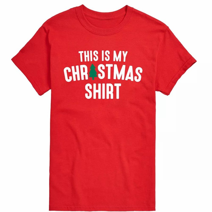 Tops * | Big & Tall This Is My Christmas Tee