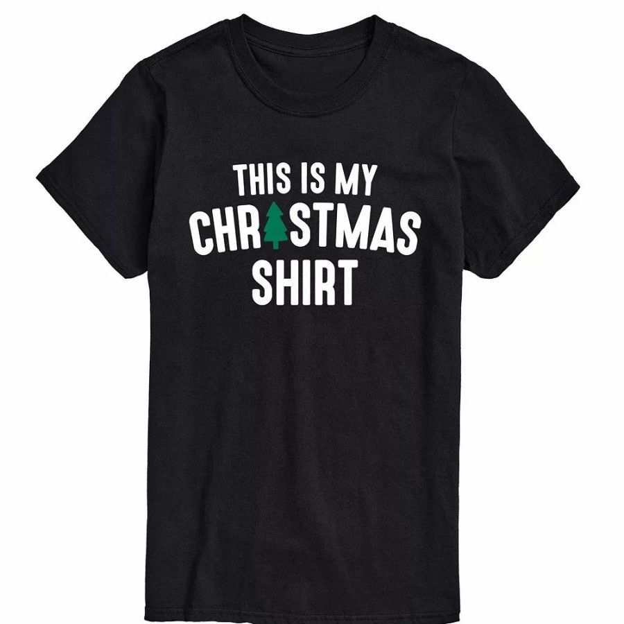 Tops * | Big & Tall This Is My Christmas Tee