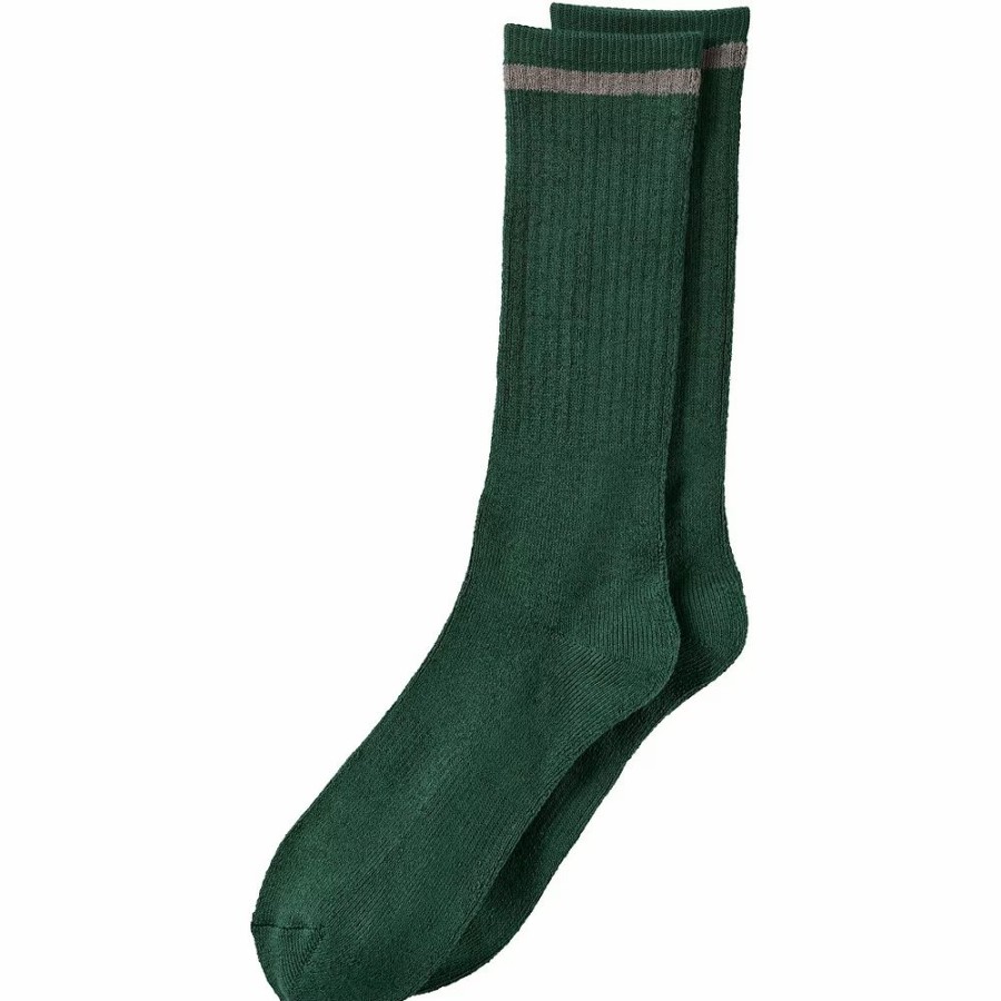 Socks & Hosiery * | Men'S Lands' End Thermaskin Heat Winter Boot Socks