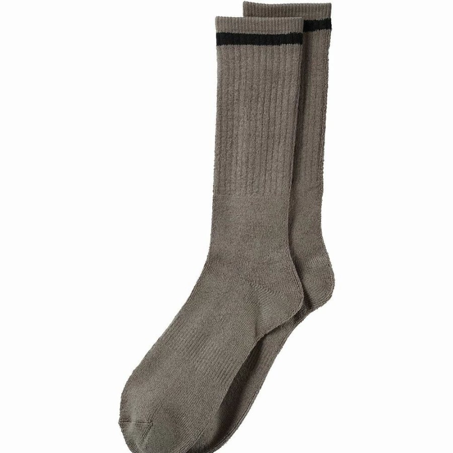 Socks & Hosiery * | Men'S Lands' End Thermaskin Heat Winter Boot Socks