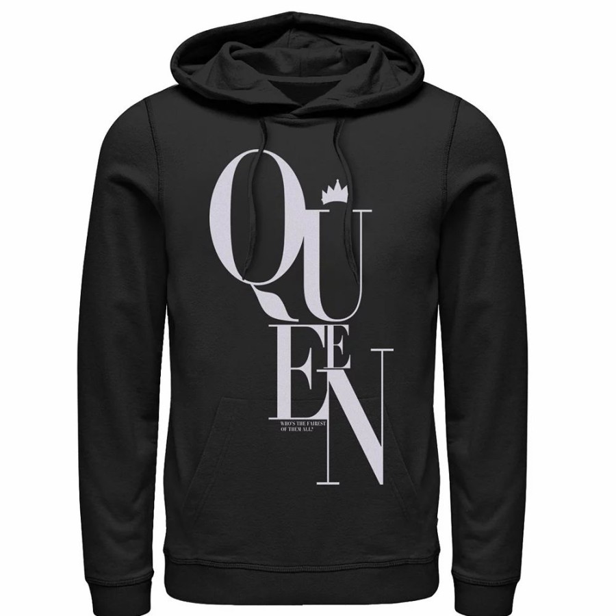 Tops * | Men'S Disney Snow White Evil Queen Quote Hoodie