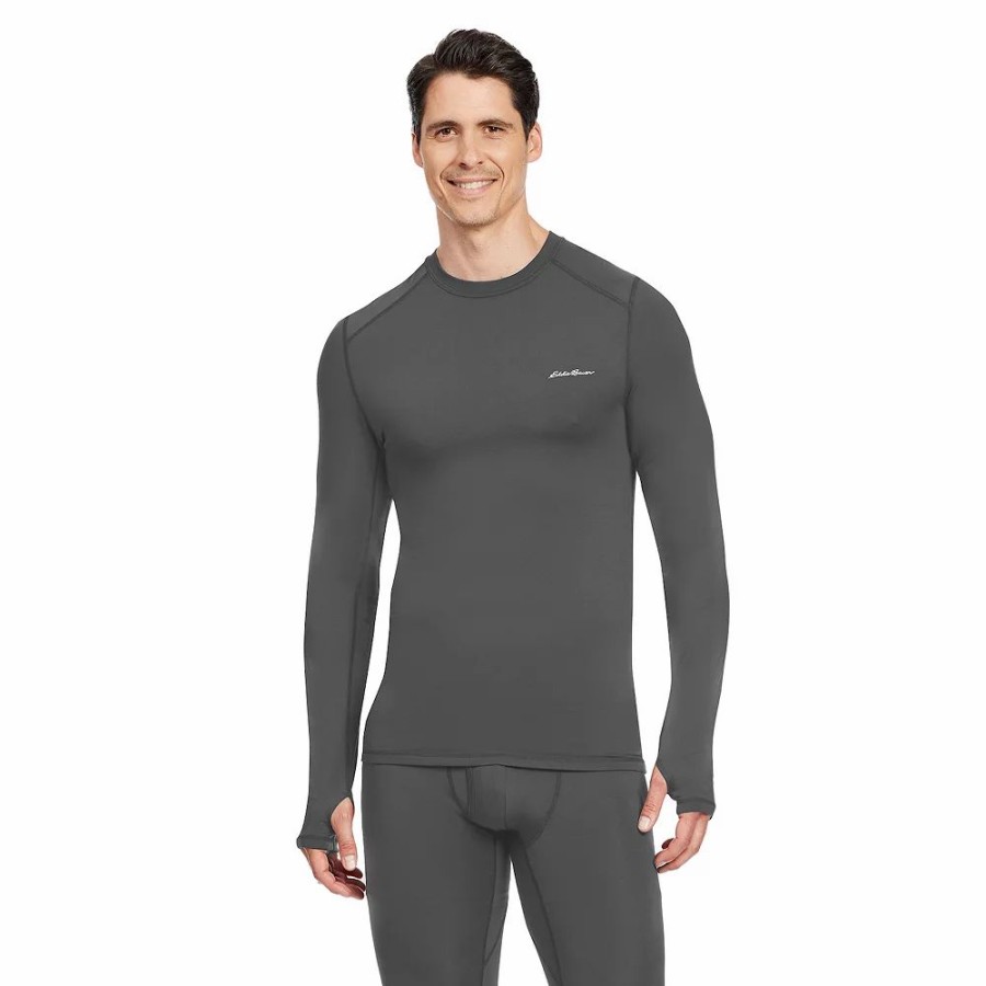 Underwear * | Men'S Eddie Bauer Midweight Base Layer Top