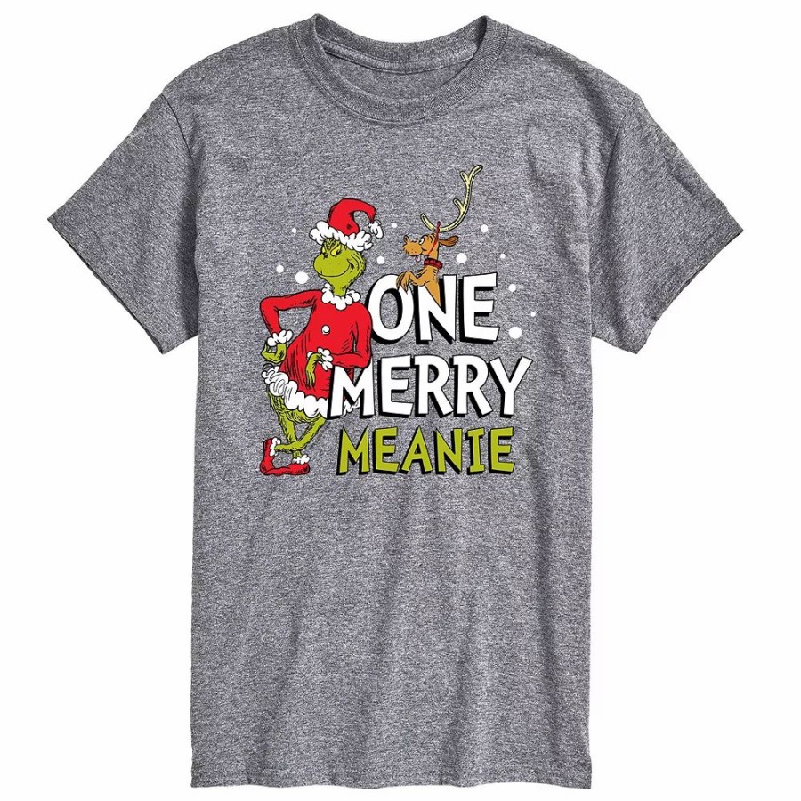 Tops * | Big & Tall One Merry Meanie Tee