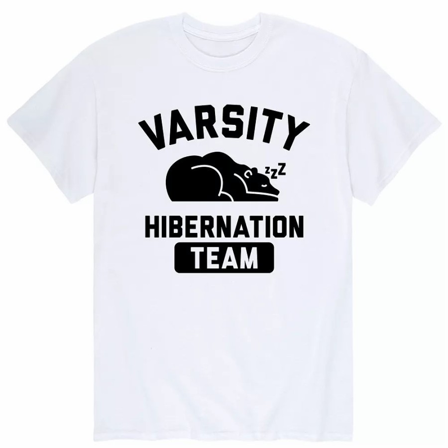 Tops * | Men'S Varsity Hibernation Team Tee