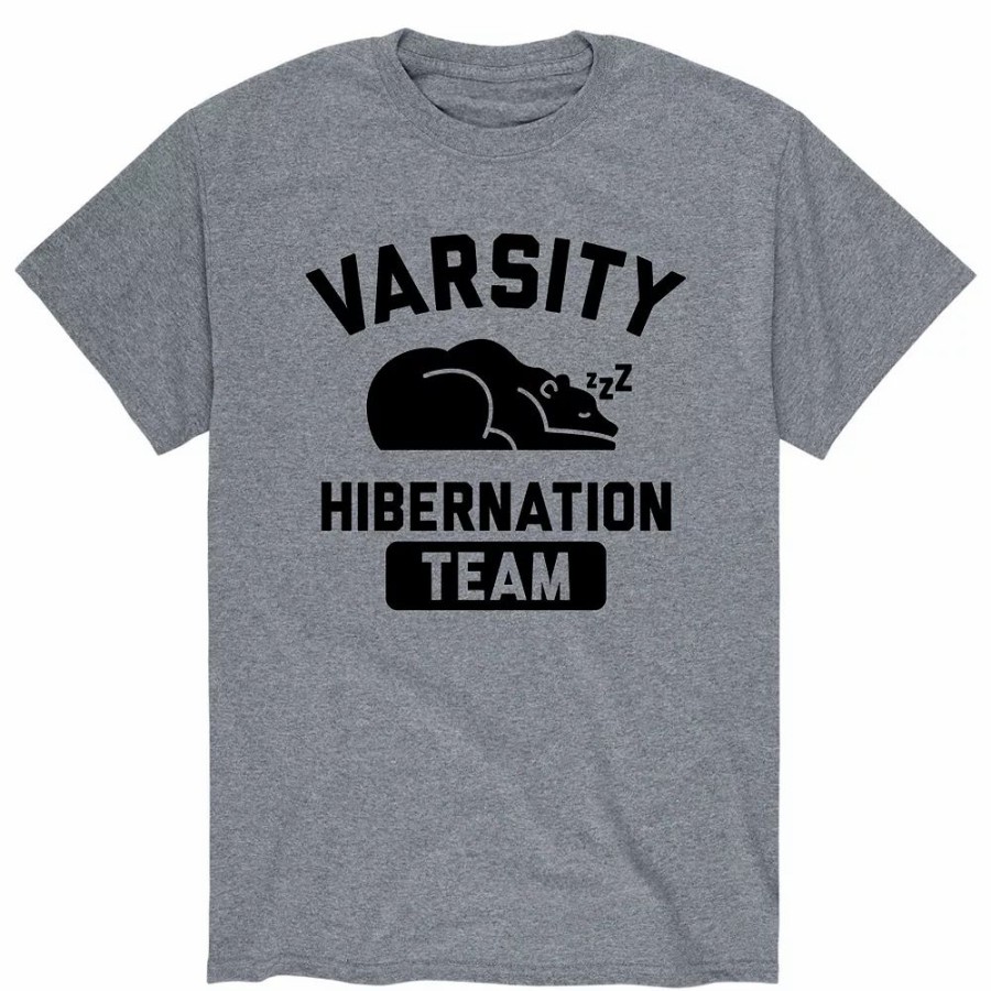 Tops * | Men'S Varsity Hibernation Team Tee