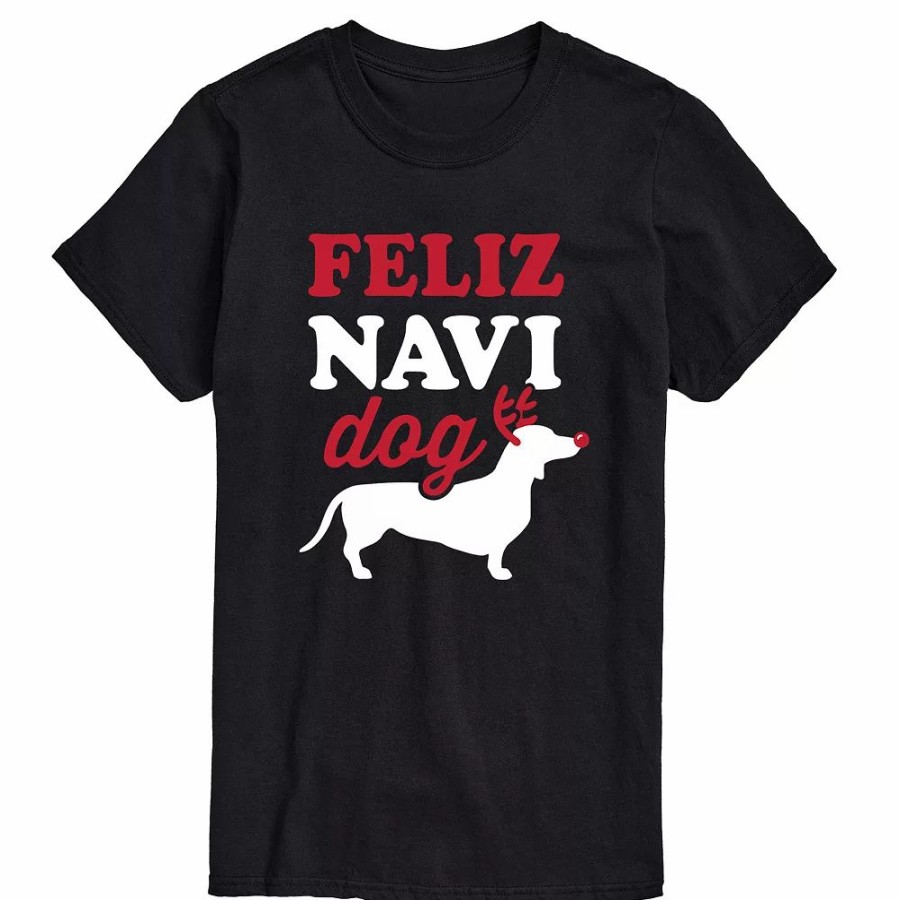 Tops * | Big & Tall Feliz Navi Dog Tee