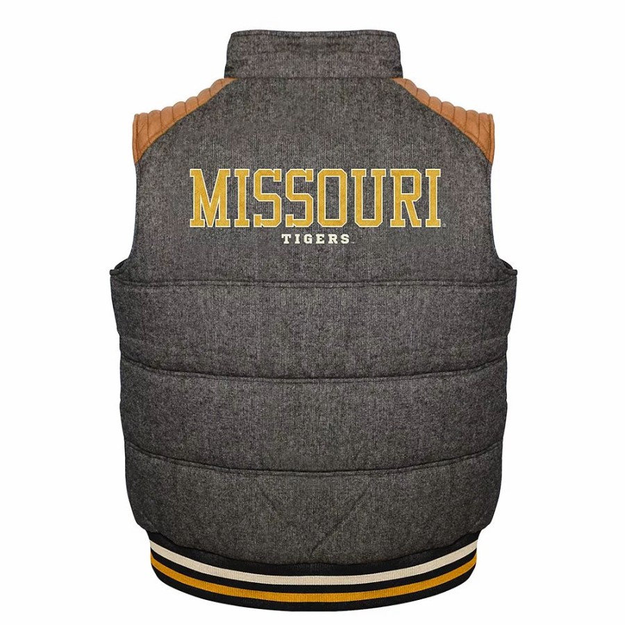 Outerwear * | Men'S Franchise Club Missouri Tigers Legacy Reversible Vest