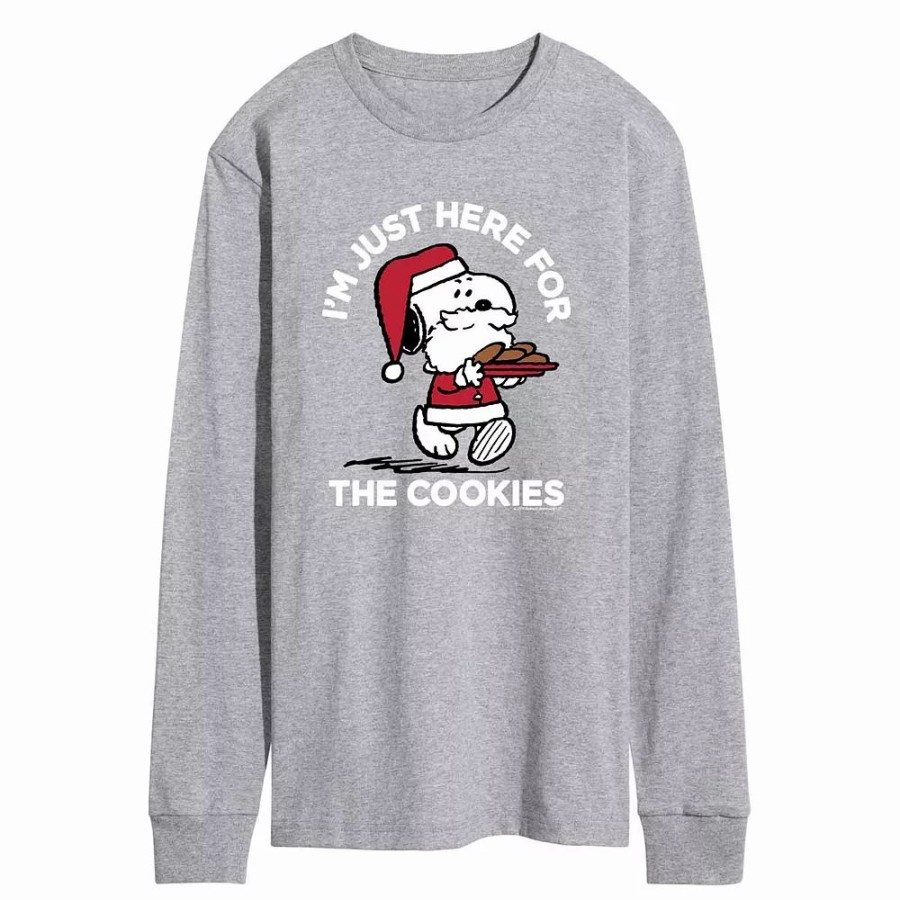 Tops * | Men'S Peanuts Cookies Tee