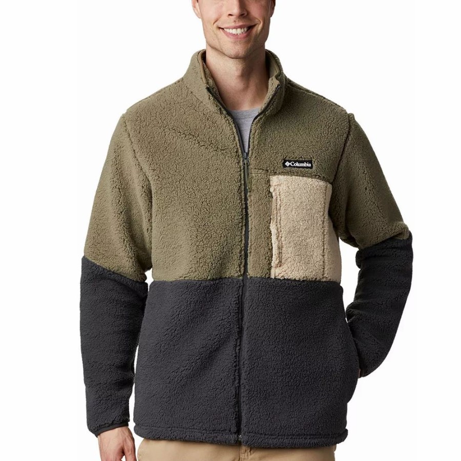 Outerwear * | Men'S Columbia Mountainside Heavyweight Fleece Zip-Front Jacket