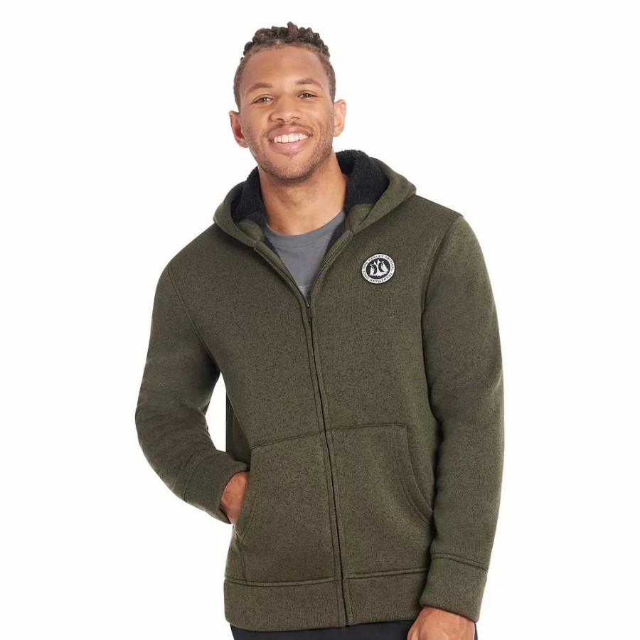 Tops * | Men'S Hurley Printed Sherpa Jacket