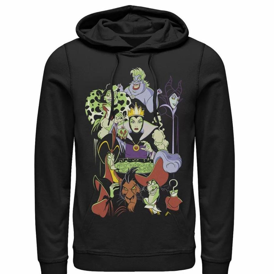 Tops * | Men'S Disney Villains Cauldron Group Shot Hoodie