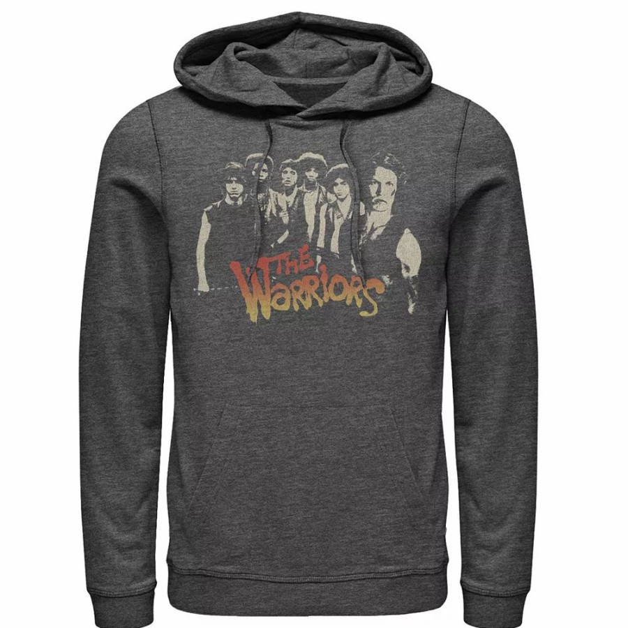 Tops * | Men'S The Warriors Group Shot Title Logo Hoodie