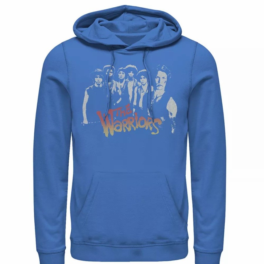 Tops * | Men'S The Warriors Group Shot Title Logo Hoodie