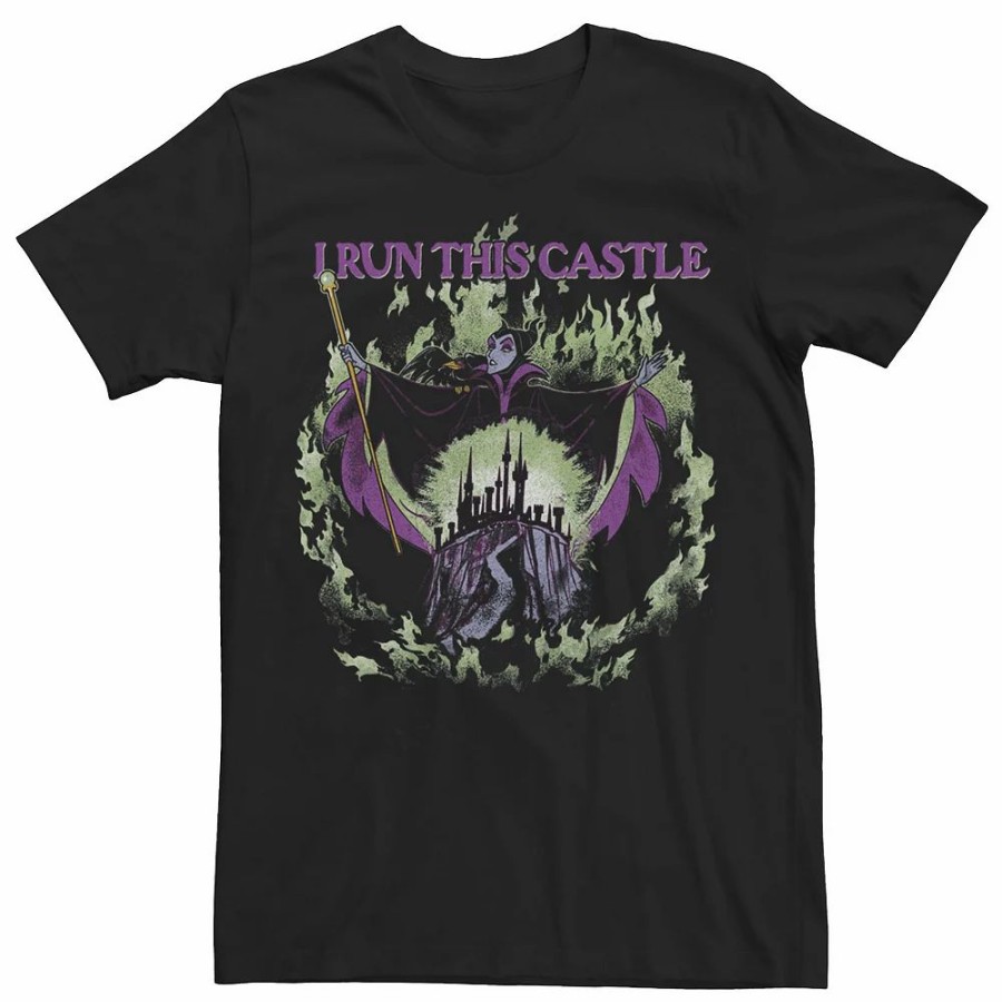 Tops * | Men'S Disney Villains Sleeping Beauty Maleficent I Run This Castle Tee