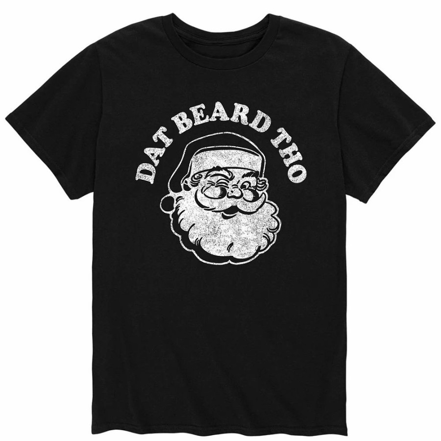 Tops * | Men'S Dat Beard Tho Tee