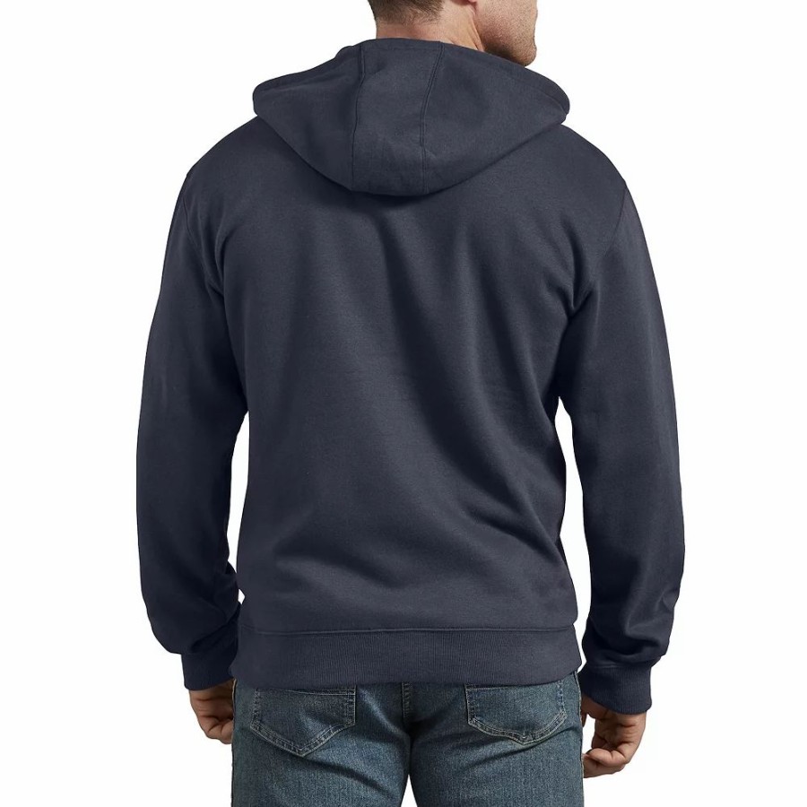 Outerwear * | Big & Tall Dickies Fleece Zip-Up Hoodie