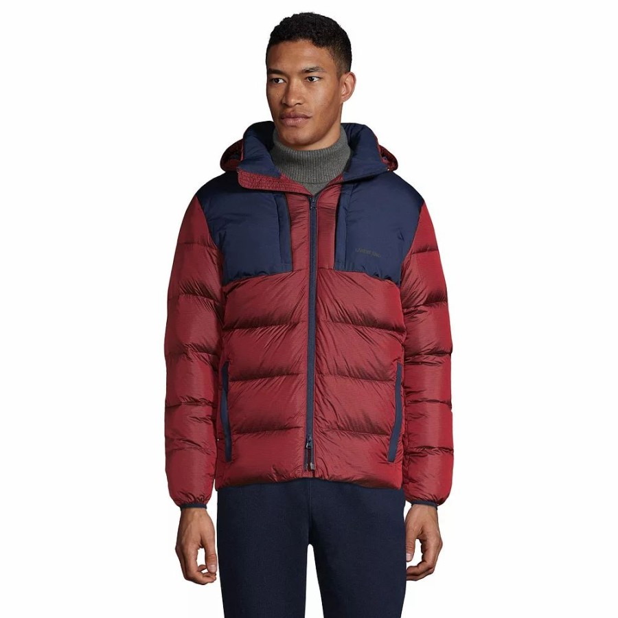 Outerwear * | Men'S Lands' End Wide Channel 600 Down Jacket