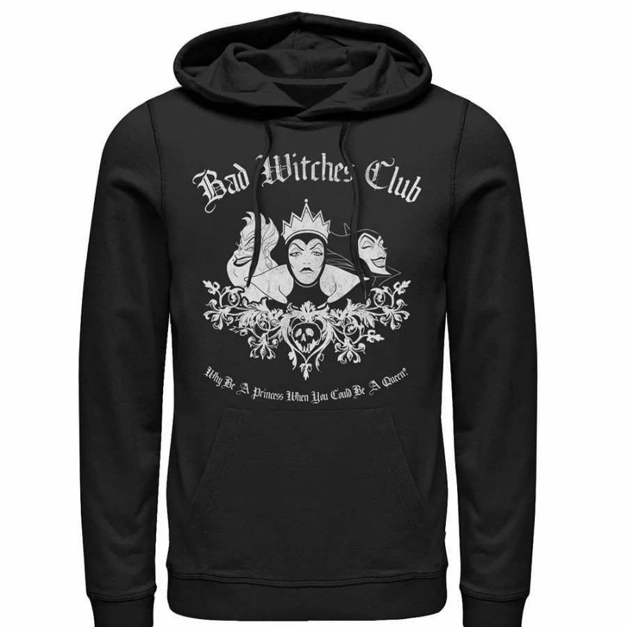 Tops * | Men'S Disney Villains Bad Witches Club Group Shot Hoodie