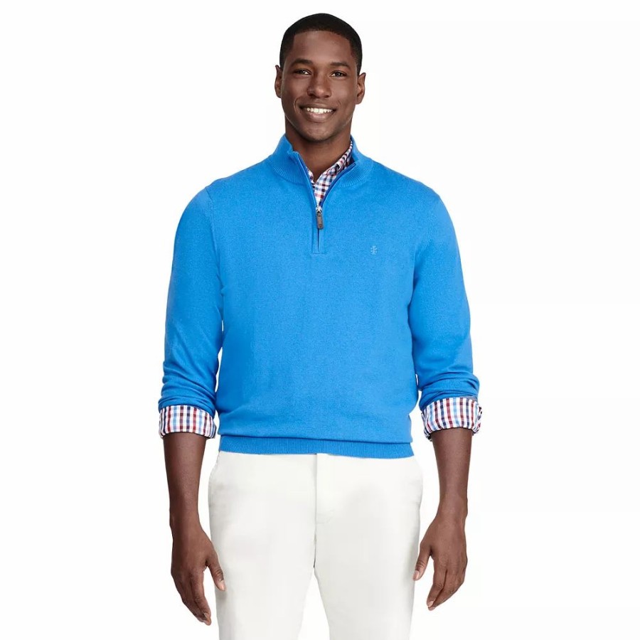 Tops * | Men'S Izod Quarter Zip Sweater