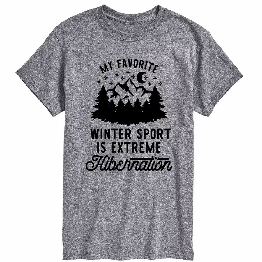 Tops * | Big & Tall Extreme Hibernation Tee