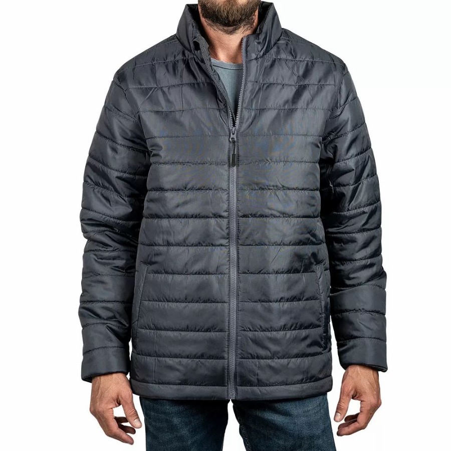 Outerwear * | Men'S Croft & Barrow Puffy Jacket