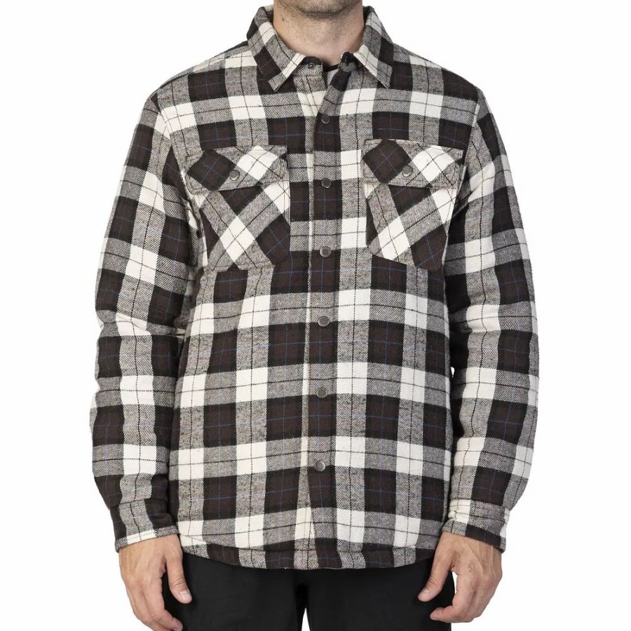 Outerwear * | Men'S Sonoma Goods For Life Flannel Shirt Jacket