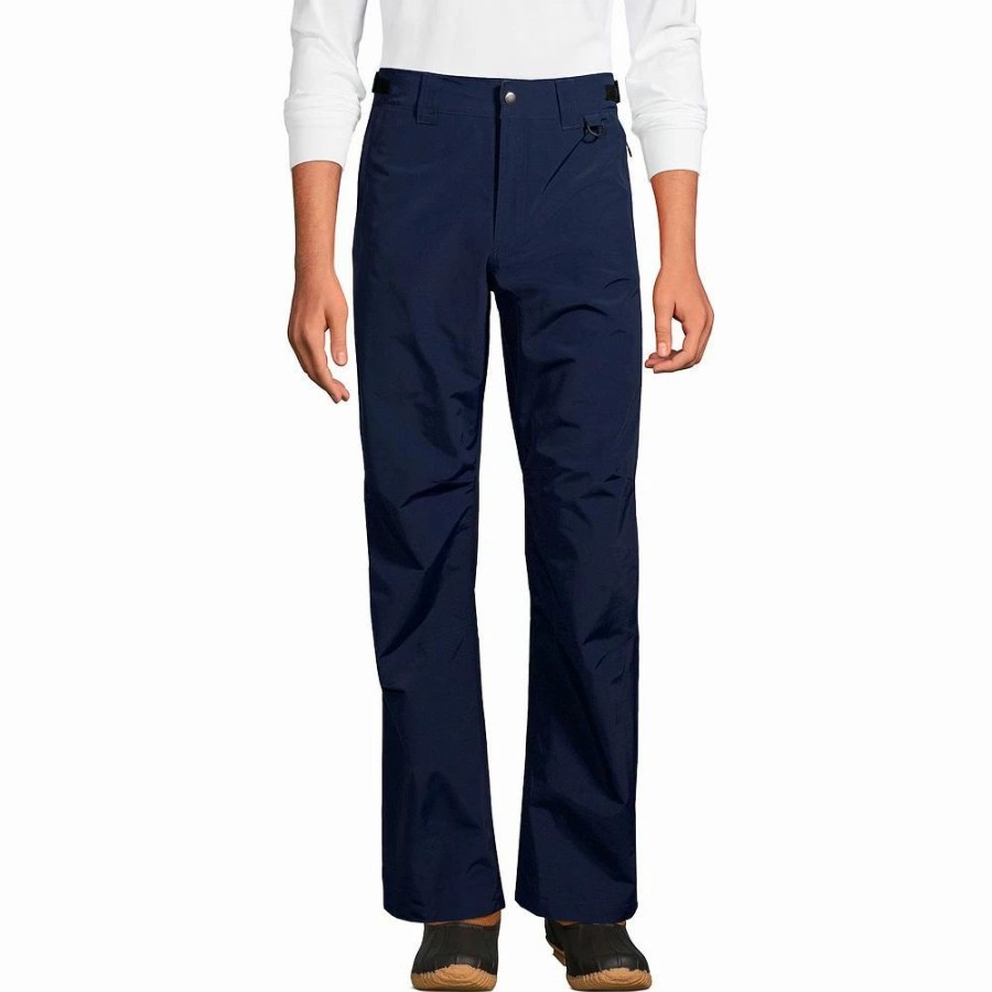 Outerwear * | Big & Tall Lands' End Squall Pants Radiant Navy