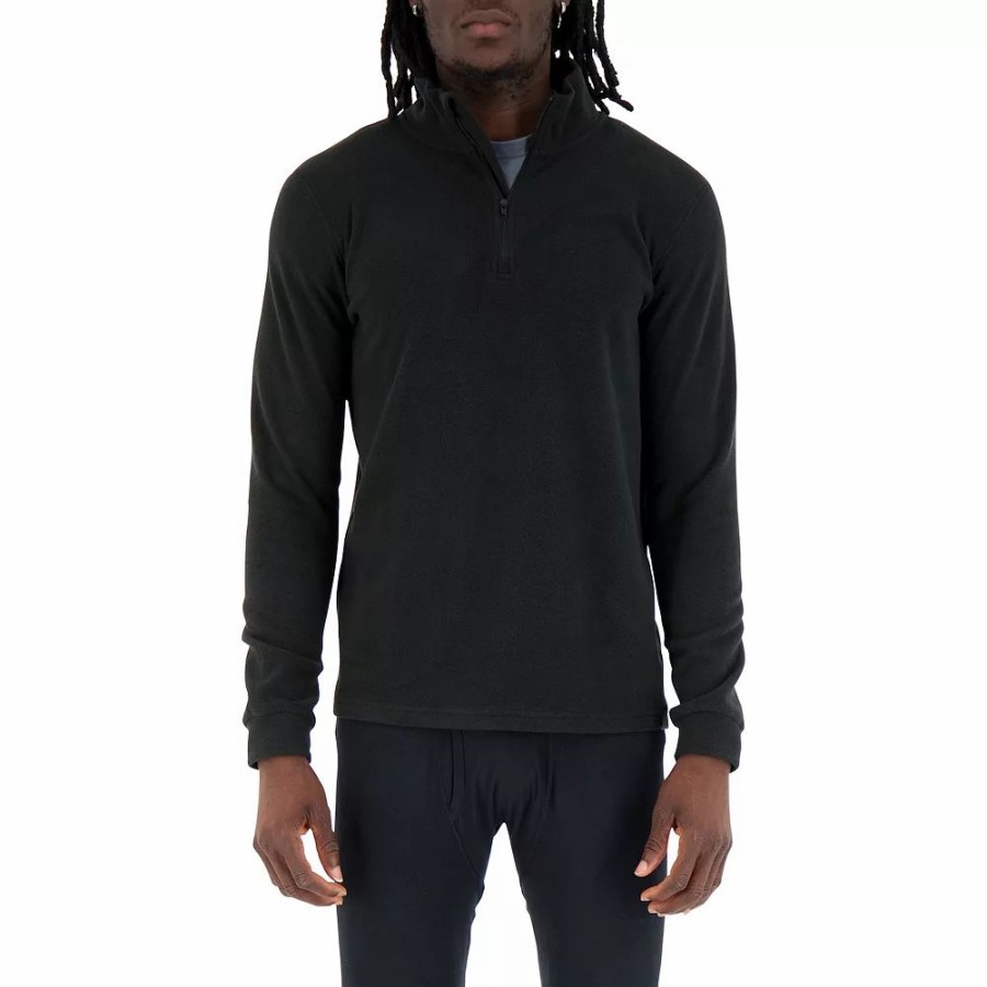 Tops * | Men'S Heat Holders Original Thermal Quarter-Zip Base Layer Top