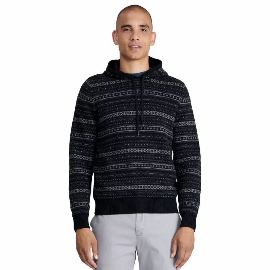 Tops * | Men'S Izod Fair Isle Hoodie