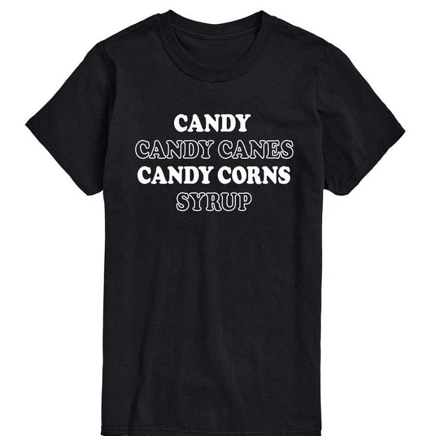 Tops * | Big & Tall Candy List Tee