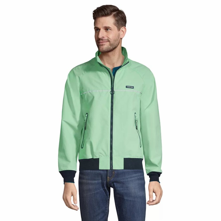 Outerwear * | Men'S Lands' End Lightweight Classic Squall Jacket