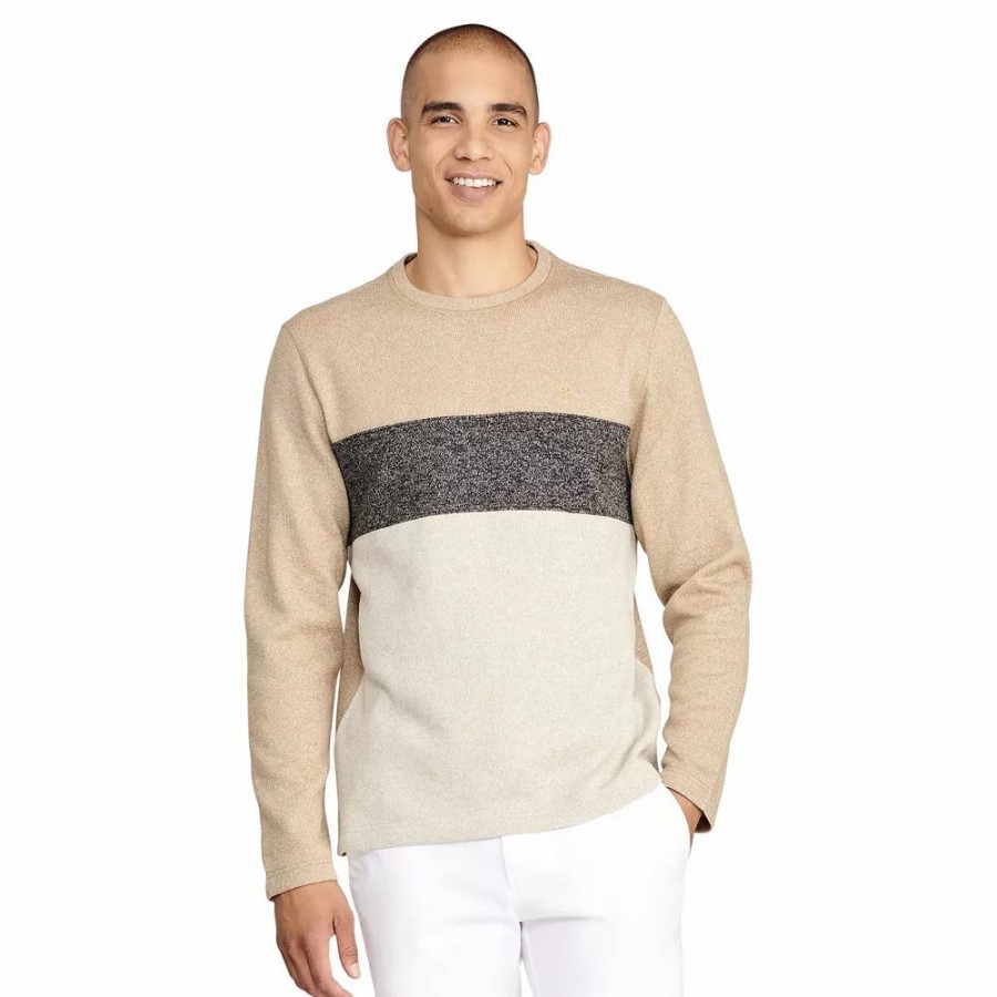 Tops * | Men'S Izod Colorblock Fleece Top