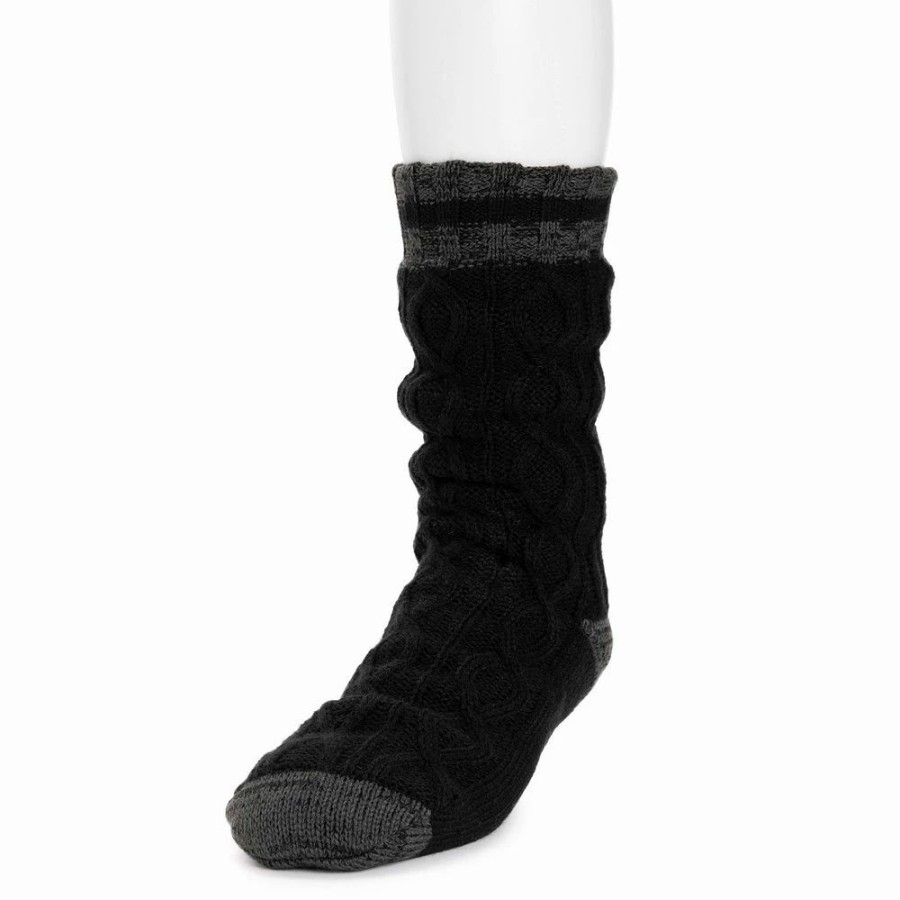 Socks & Hosiery * | Men'S Muk Luks Tall Cozy Lounge Socks