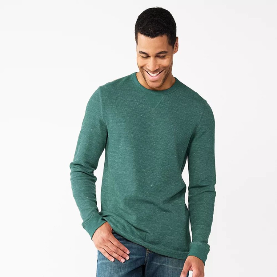 Tops * | Men'S Sonoma Goods For Life Thermal Crew