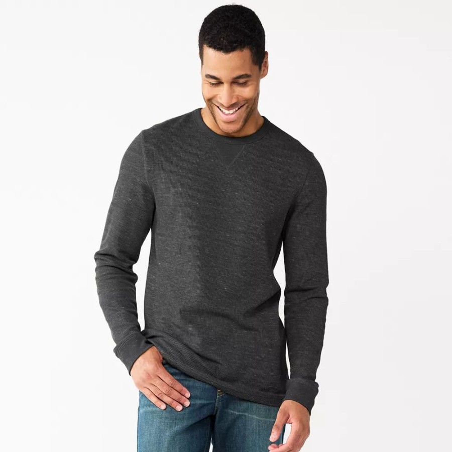 Tops * | Men'S Sonoma Goods For Life Thermal Crew