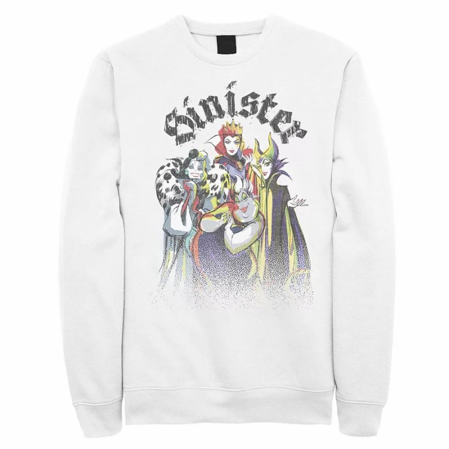 Tops * | Men'S Disney Villains Sinister Group Sweatshirt