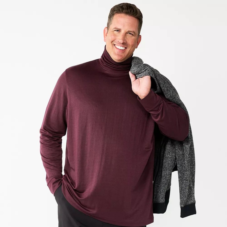 Tops * | Big & Tall Apt. 9 Turtleneck