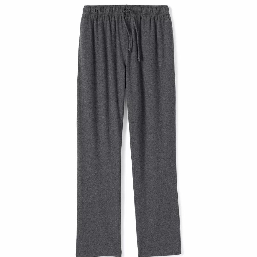 Sleepwear * | Men'S Lands' End Knit Jersey Sleep Pants