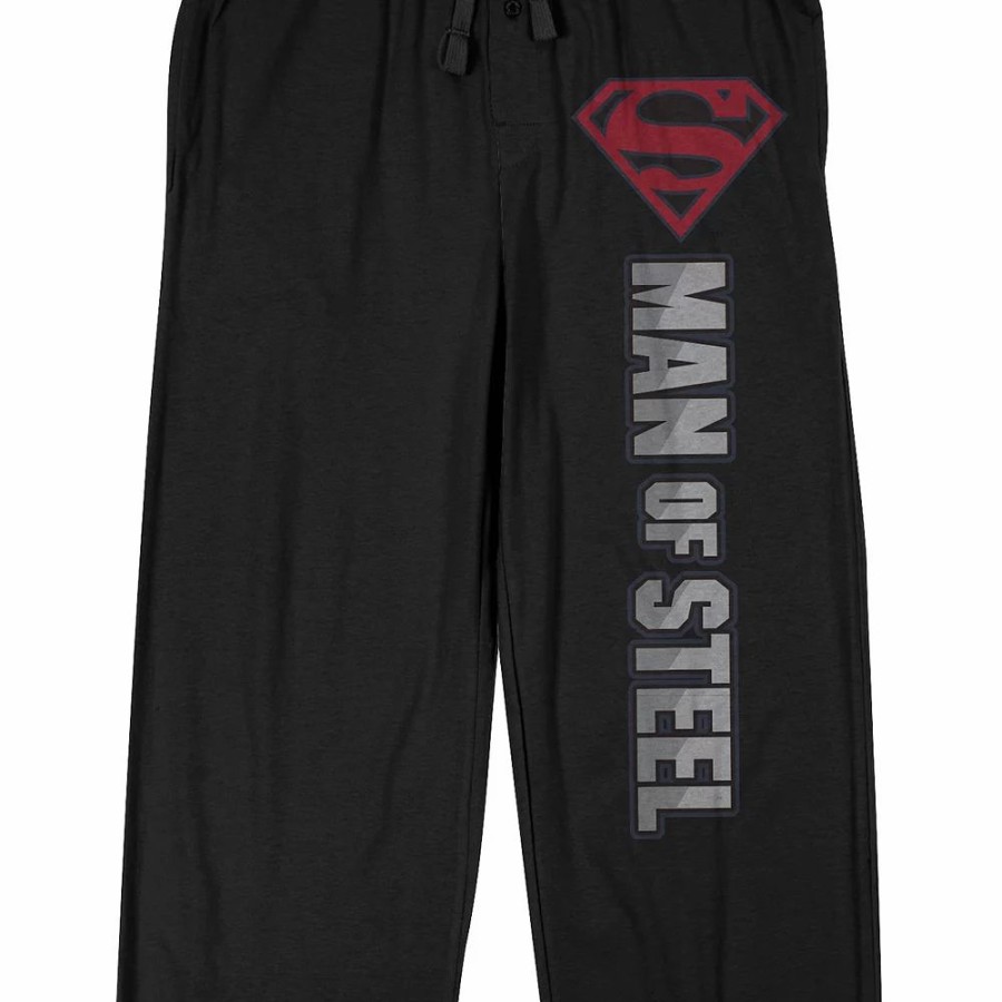 Sleepwear * | Men'S Superman Man Of Steel Sleep Pants