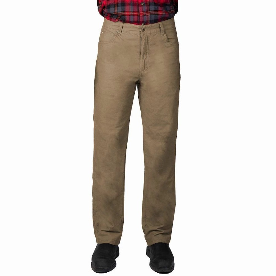 Bottoms * | Men'S Smith'S Workwear Stretch Fleece-Lined Canvas 5-Pocket Pants