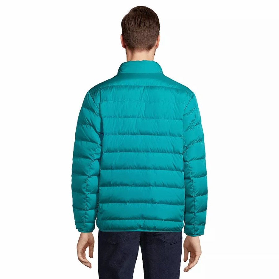 Outerwear * | Big & Tall Lands' End 600 Down Puffer Winter Jacket Spade Blue