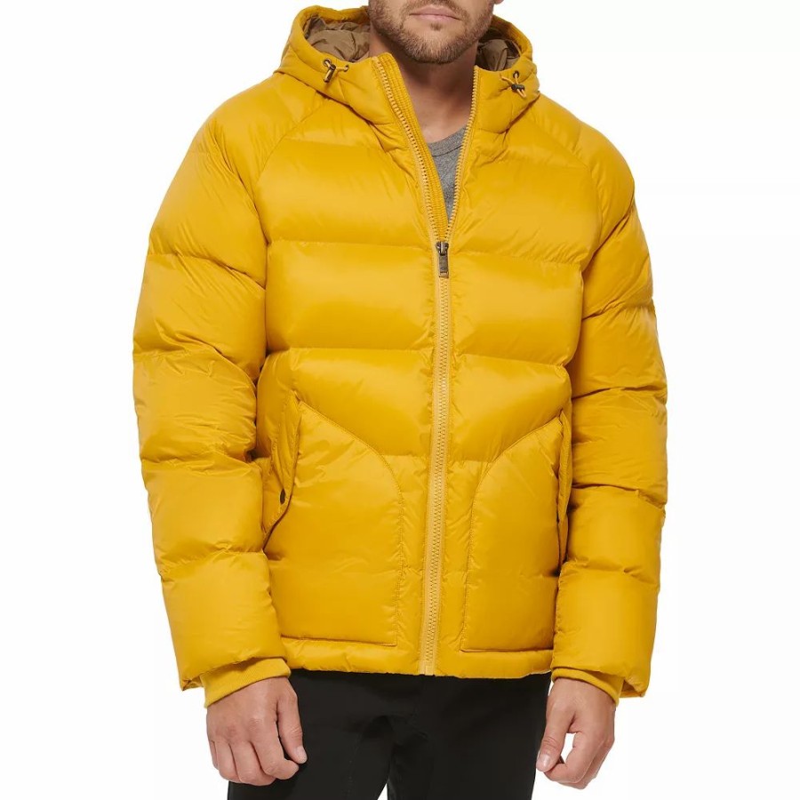 Outerwear * | Men'S Dockers Hooded Puffer Jacket