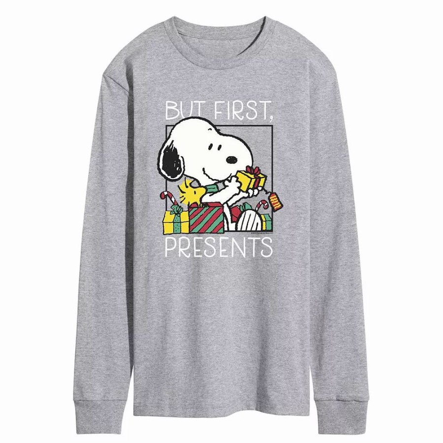 Tops * | Men'S Peanuts Presents Tee