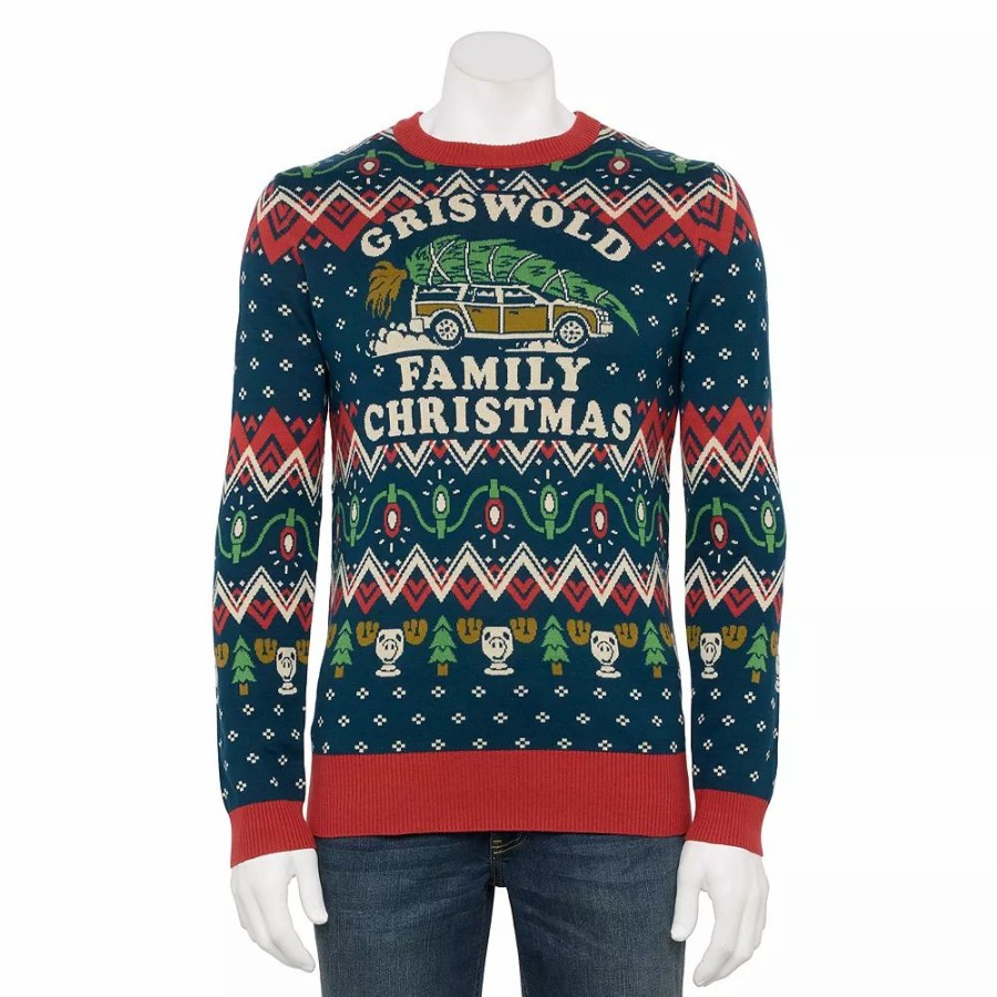 Tops * | Men'S Holiday Character Sweaters